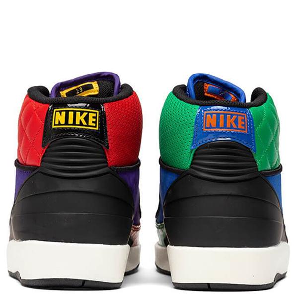 Womens Air Jordan 2 Retro "Rivals" - Action Black/Black/Cosmic Purple