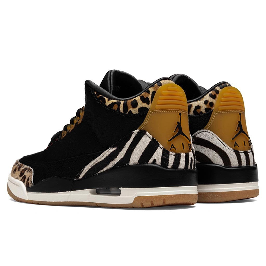 Air Jordan 3 Retro SE "Animal Instinct" - Black/MultiColor/Dark Mocha