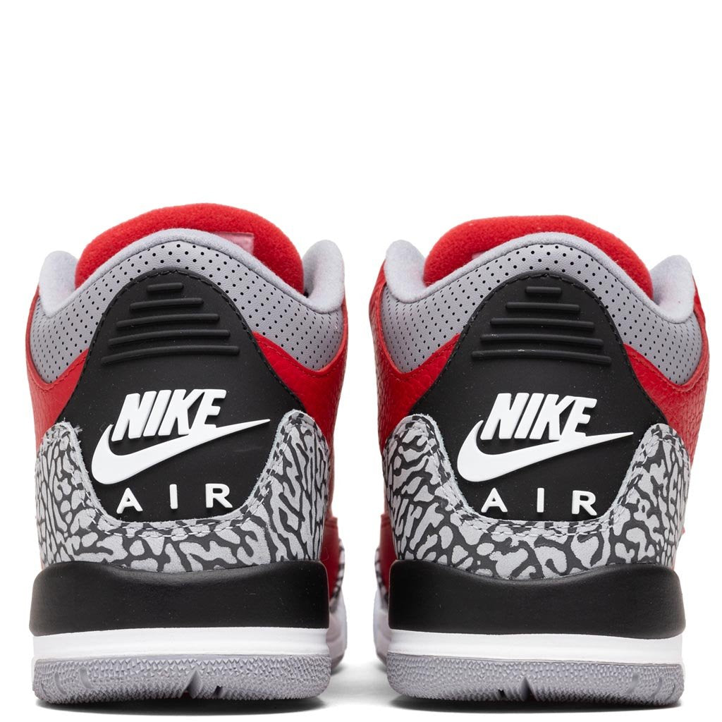 Air Jordan 3 Retro SE (GS) Fire Red - Fire Red/Cement Grey/Black