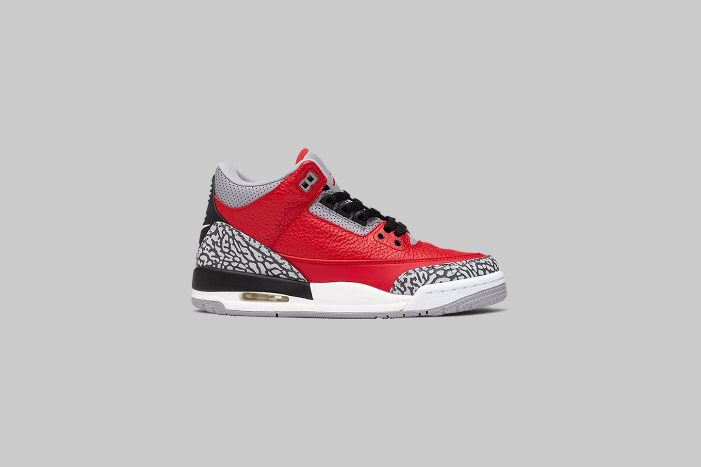 Air Jordan 3 Retro SE (GS) Fire Red - Fire Red/Cement Grey/Black