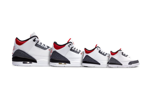 Air Jordan 3 Retro SE (TD) "Denim" - White/Black