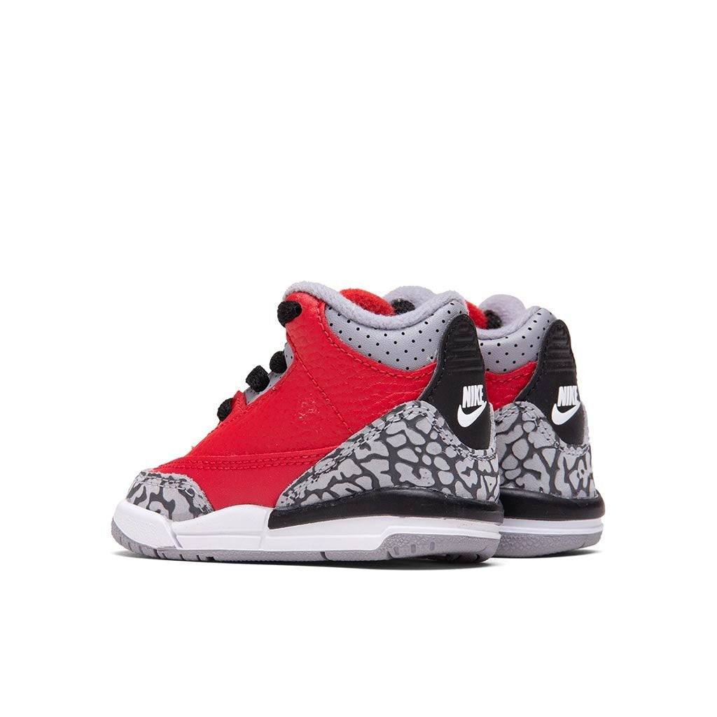 Air Jordan 3 Retro SE (TD) Fire Red - Fire Red/Cement Grey/Black