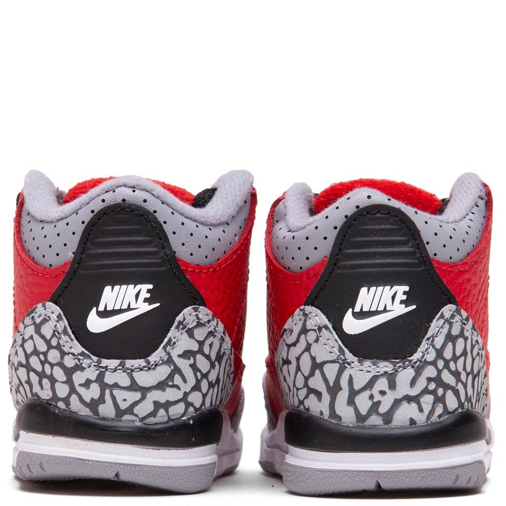 Air Jordan 3 Retro SE (TD) Fire Red - Fire Red/Cement Grey/Black