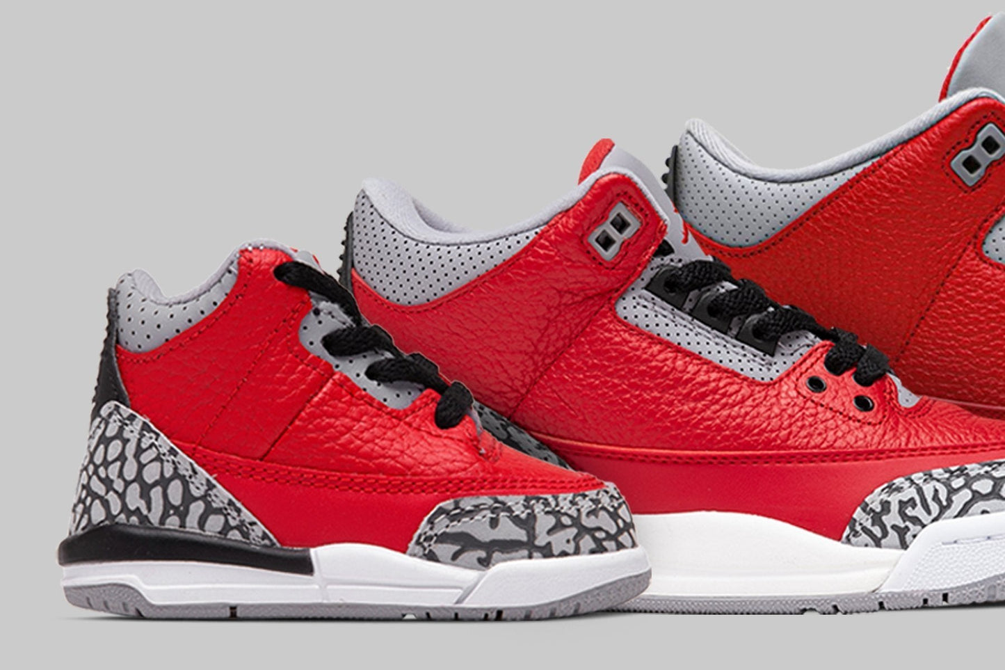 Air Jordan 3 Retro SE (TD) Fire Red - Fire Red/Cement Grey/Black