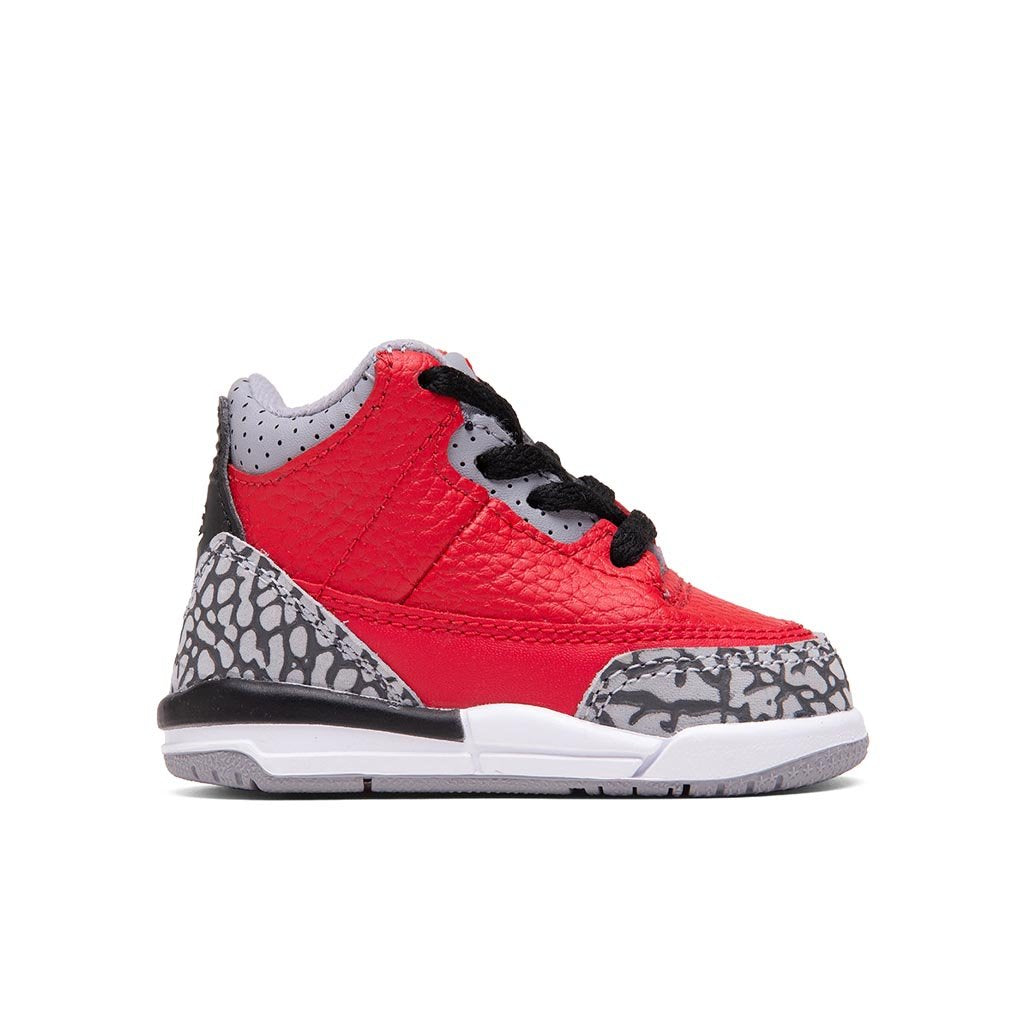 Air Jordan 3 Retro SE (TD) Fire Red - Fire Red/Cement Grey/Black