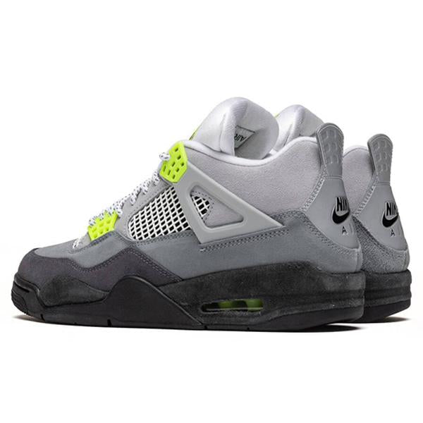Air Jordan 4 Retro "Neon"- Cool Grey/Volt/Wolf Grey/Anthracite