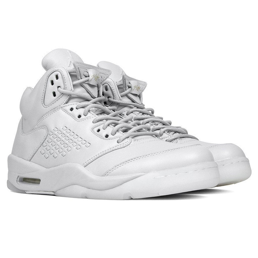 Air Jordan 5 Retro Premium 'Pure Platinum' - Pure Platinum/White