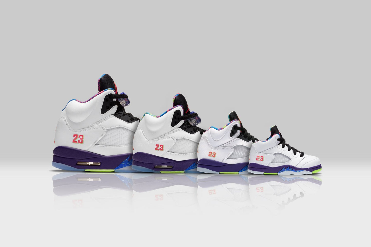 Air Jordan 5 Retro (PS) "Alternate Bel-Air" - White/Ghost Green