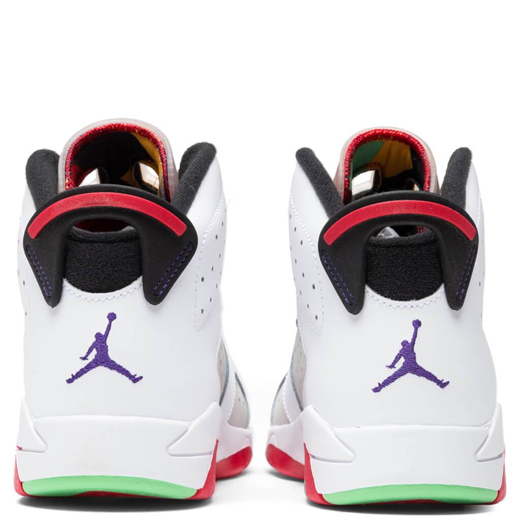 Air Jordan 6 Retro (PS) "Hare" - Neutral Grey/Black/White/True Red