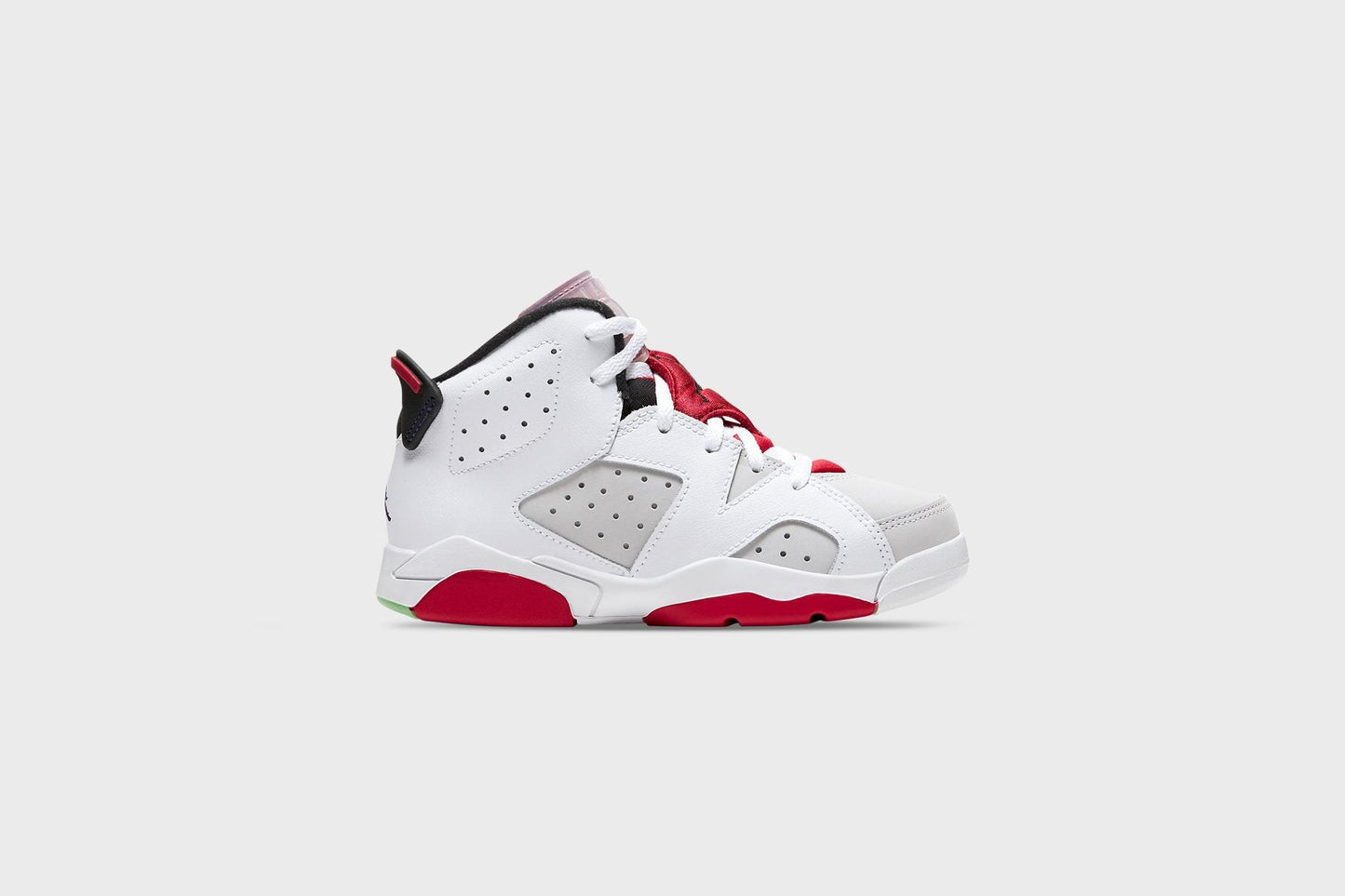 Air Jordan 6 Retro (PS) "Hare" - Neutral Grey/Black/White/True Red