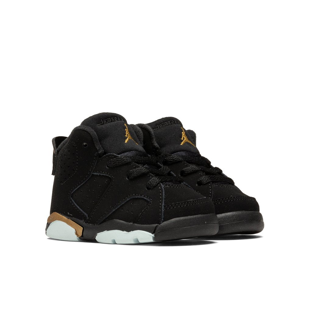 Air Jordan 6 Retro SE (TD) - Black/Metallic Gold/Black