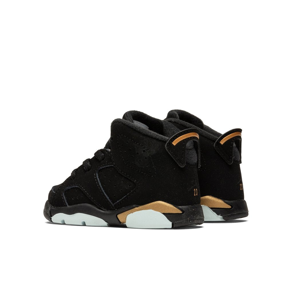 Air Jordan 6 Retro SE (TD) - Black/Metallic Gold/Black