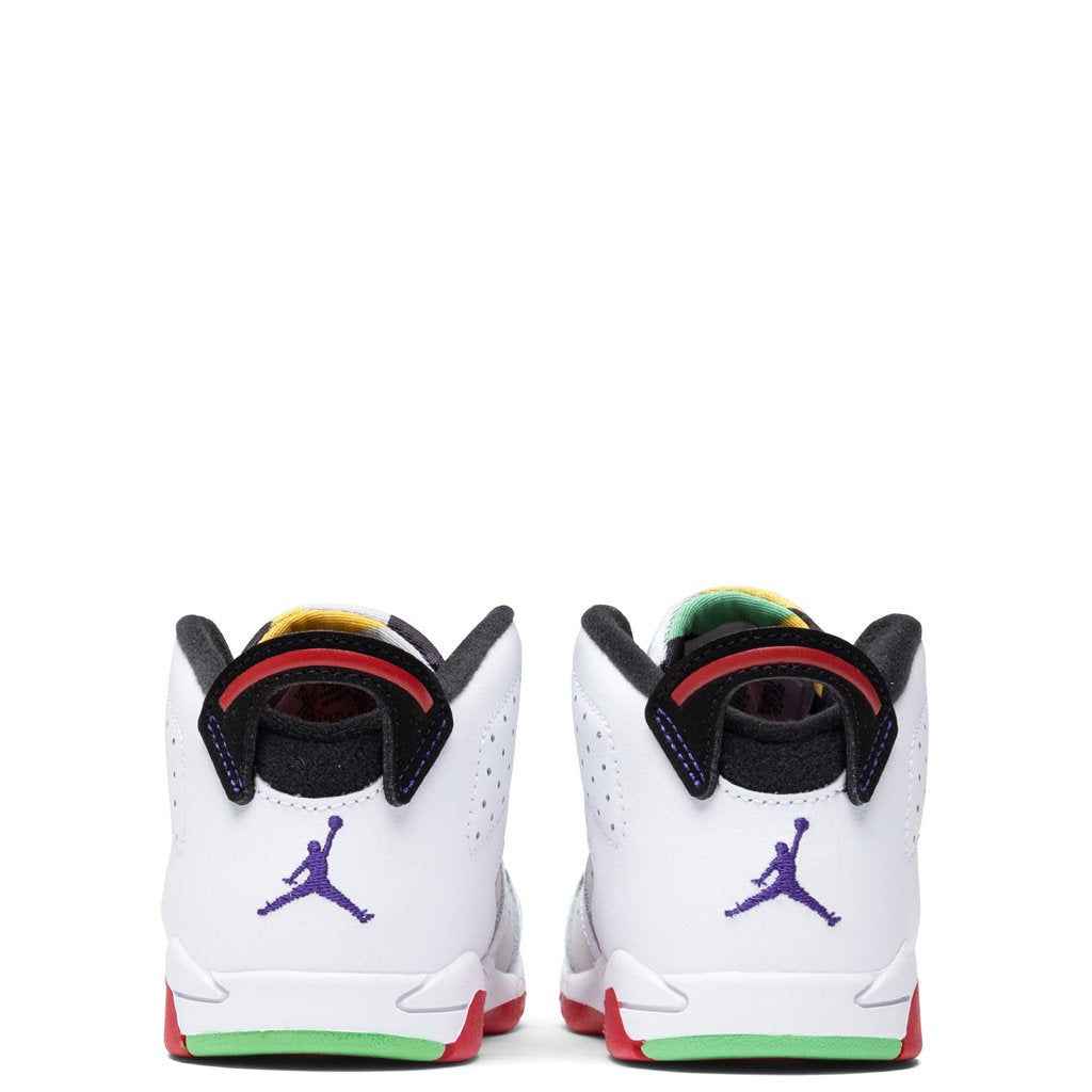 Air Jordan 6 Retro (TD) "Hare" - Neutral Grey/Black/White/True Red