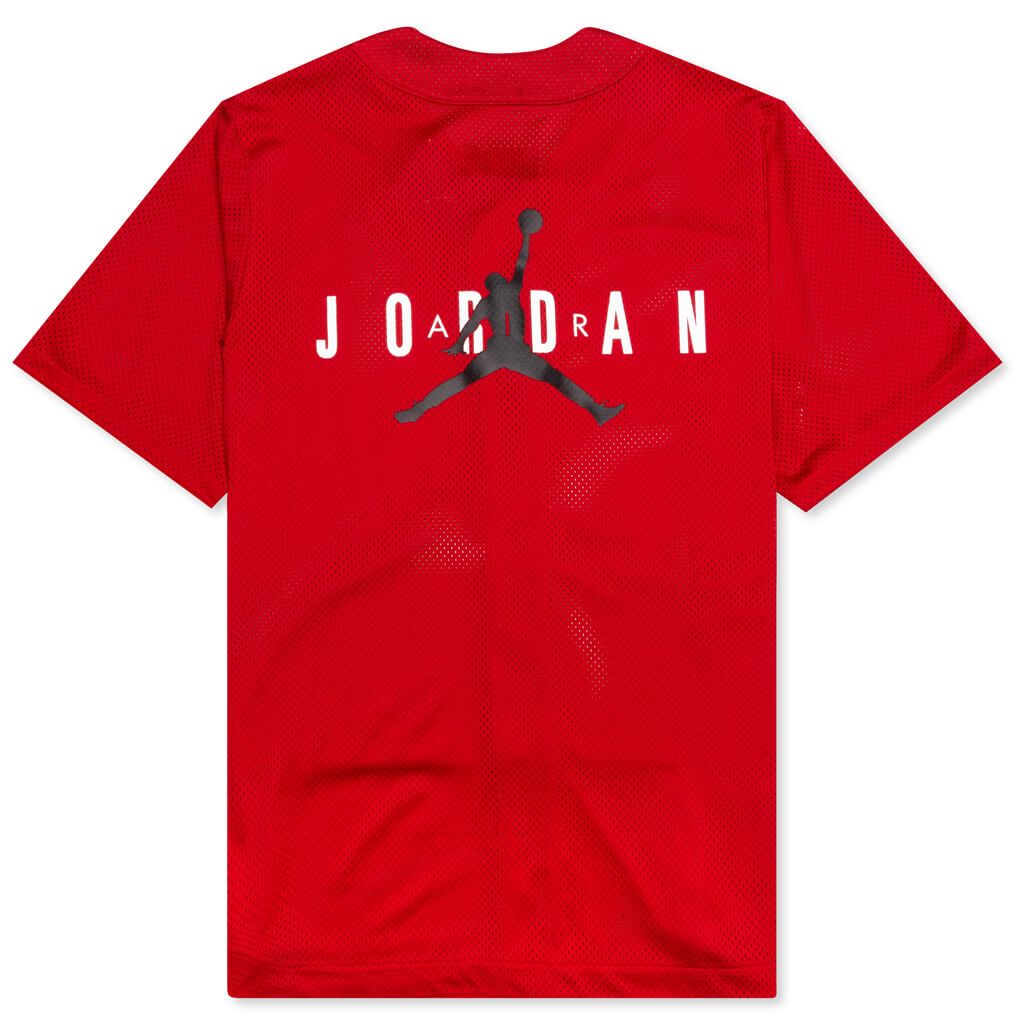 Air Jordan Jumpman Air Jordan Mesh Jersey - Gym Red/Black