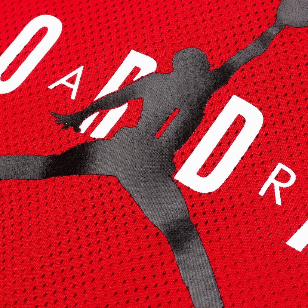 Air Jordan Jumpman Air Jordan Mesh Jersey - Gym Red/Black