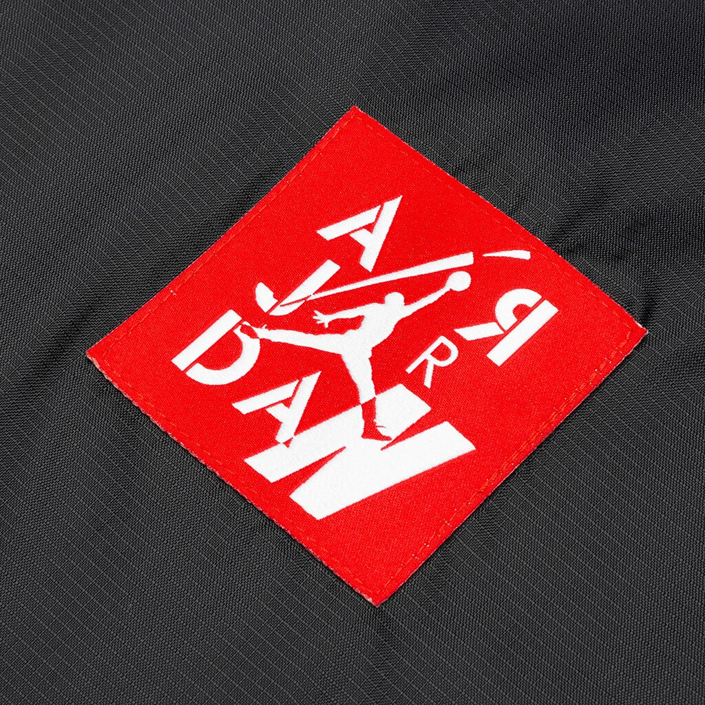 Air Jordan Legacy AJ 4 Coaches Jacket - Black/White/White