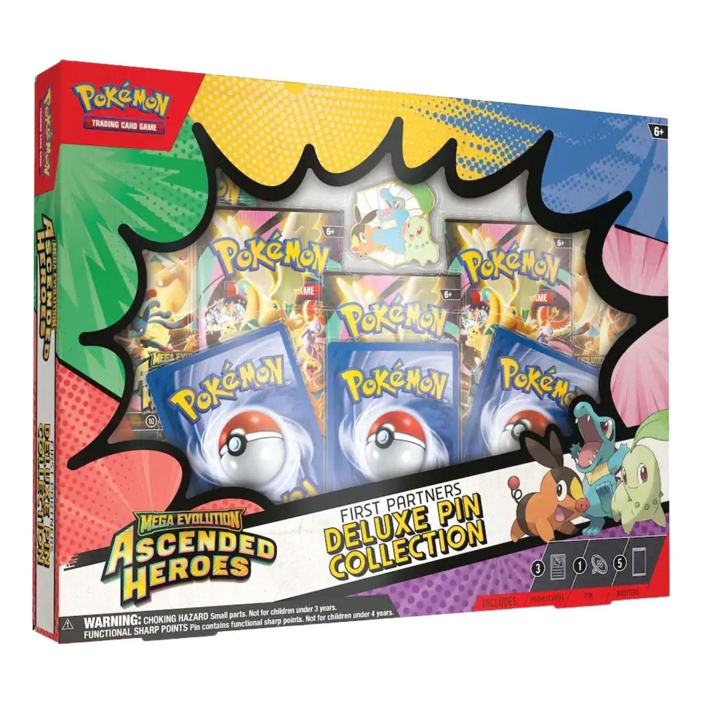 Pokemon Card Eng. 2026 Pokemon ME: Ascended Heroes First Partners Deluxe Pin Collection Box 10-10301-108