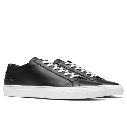 Achilles Low White Sole - Black