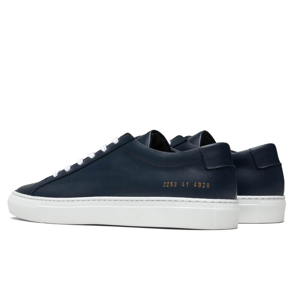 Achilles Low White Sole - Navy