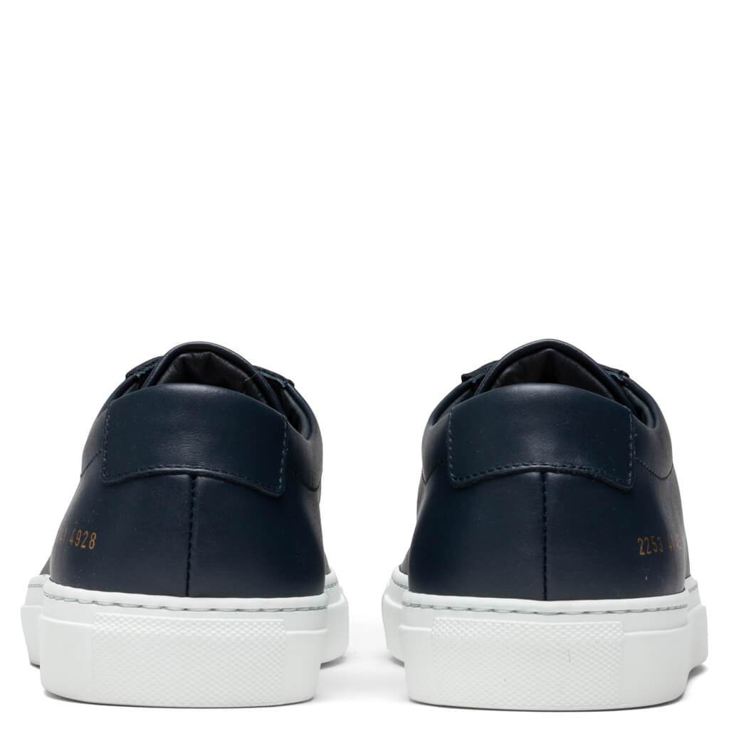 Achilles Low White Sole - Navy