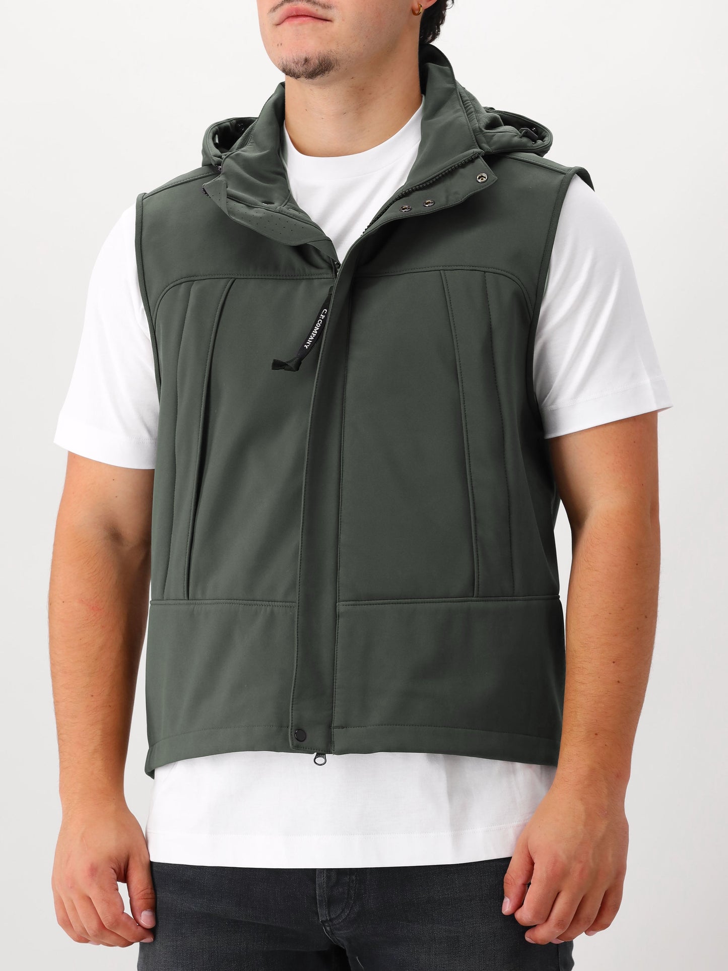 C.P. Company Bodywarmer Grijs Vest Shell-R