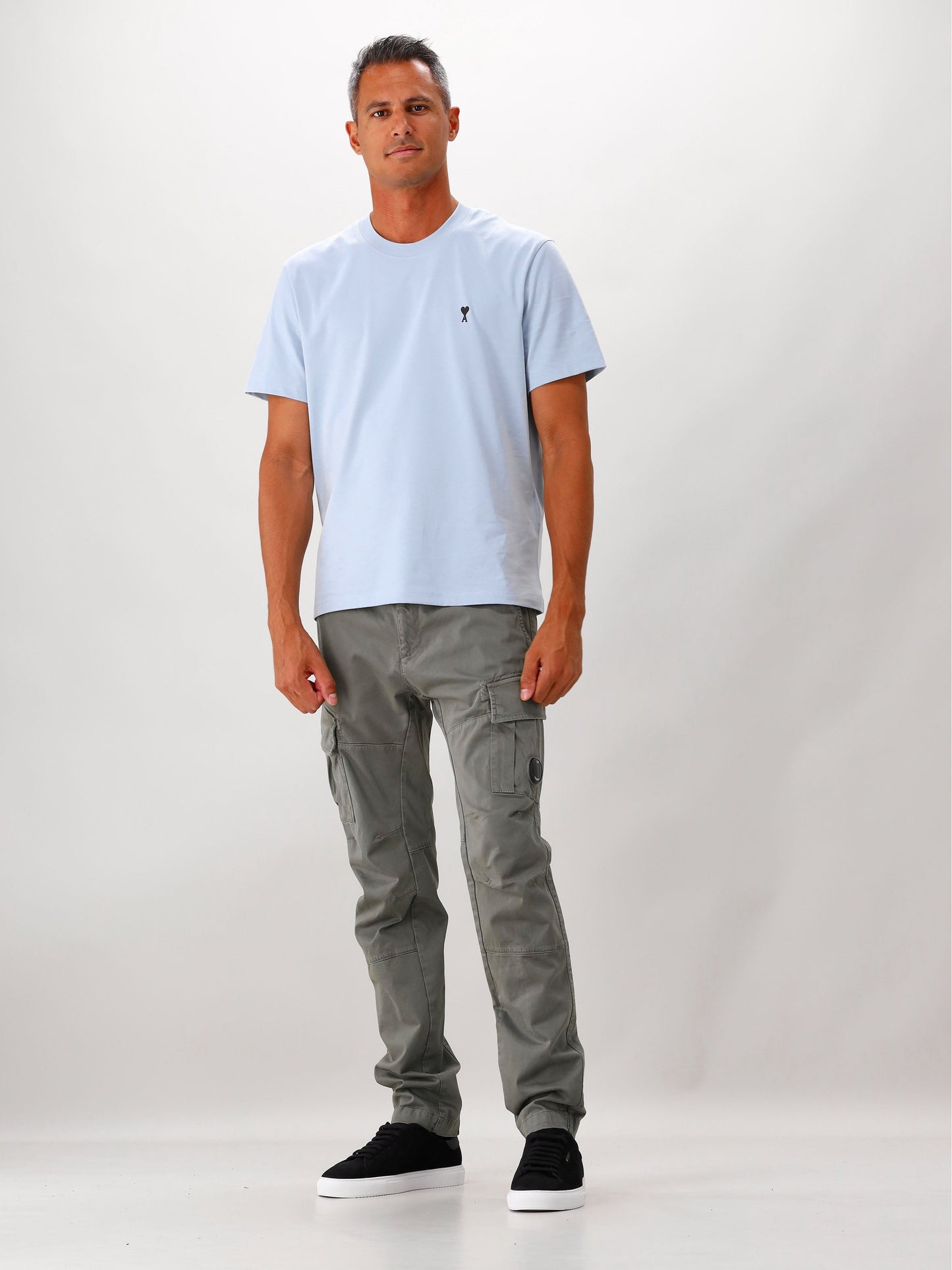 C.P. Company Cargobroek Groen Stretch Satin