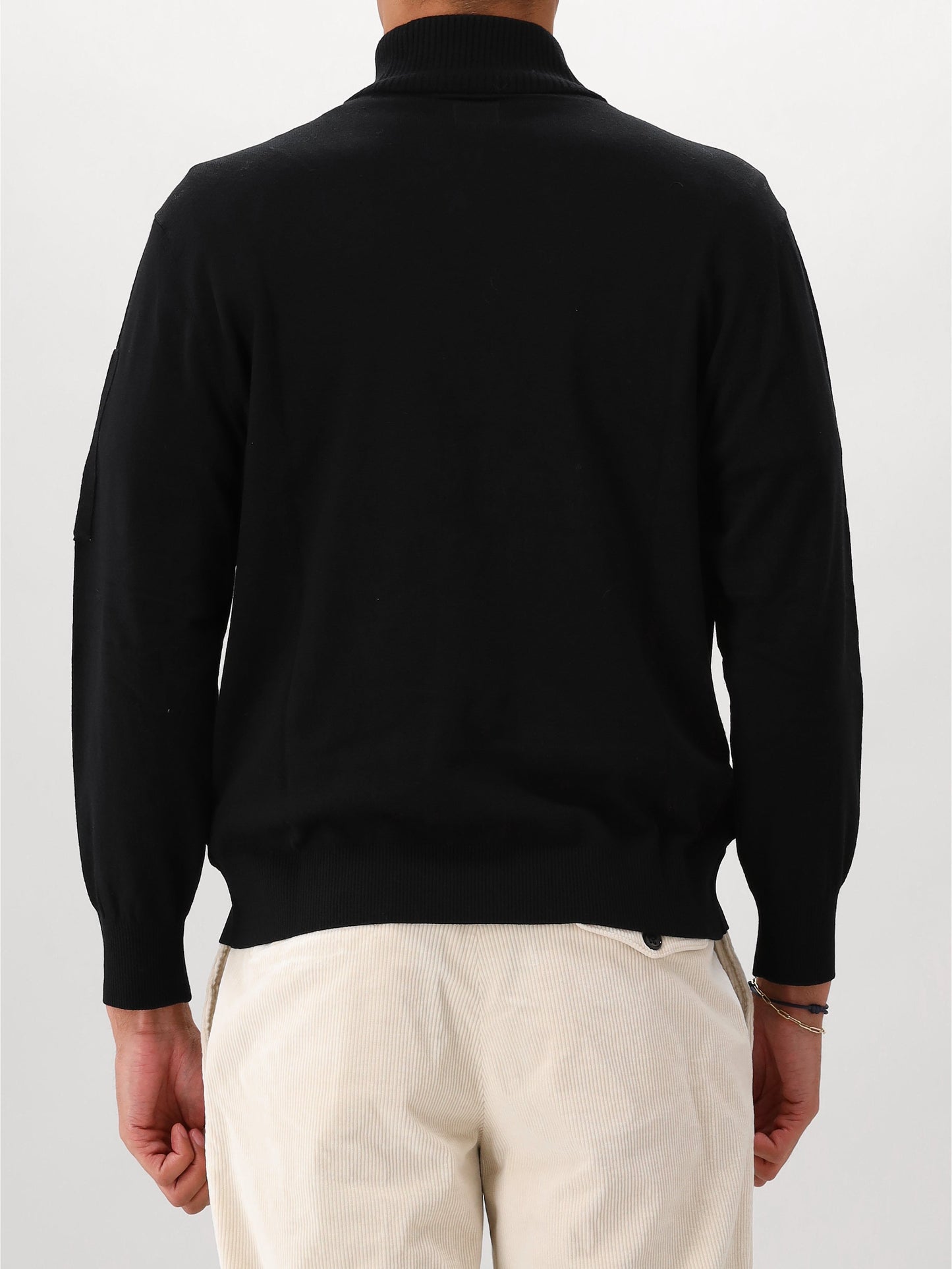 C.P. Company Trui Zwart Polo Collar