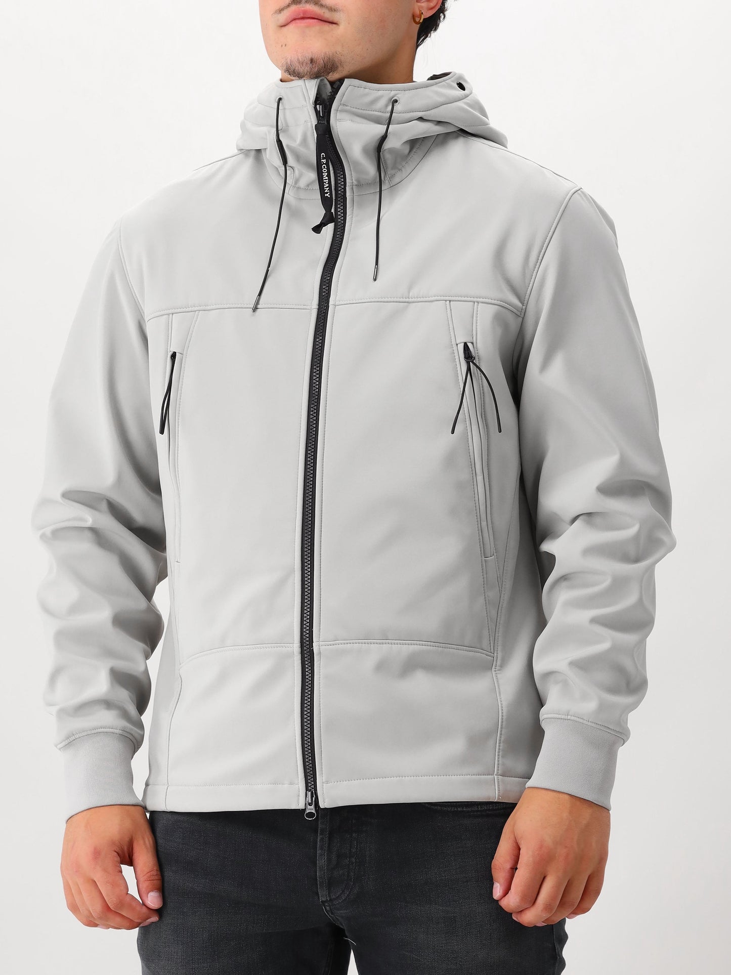 C.P. Company Jas Grijs Medium Jacket Shell-R Softshell