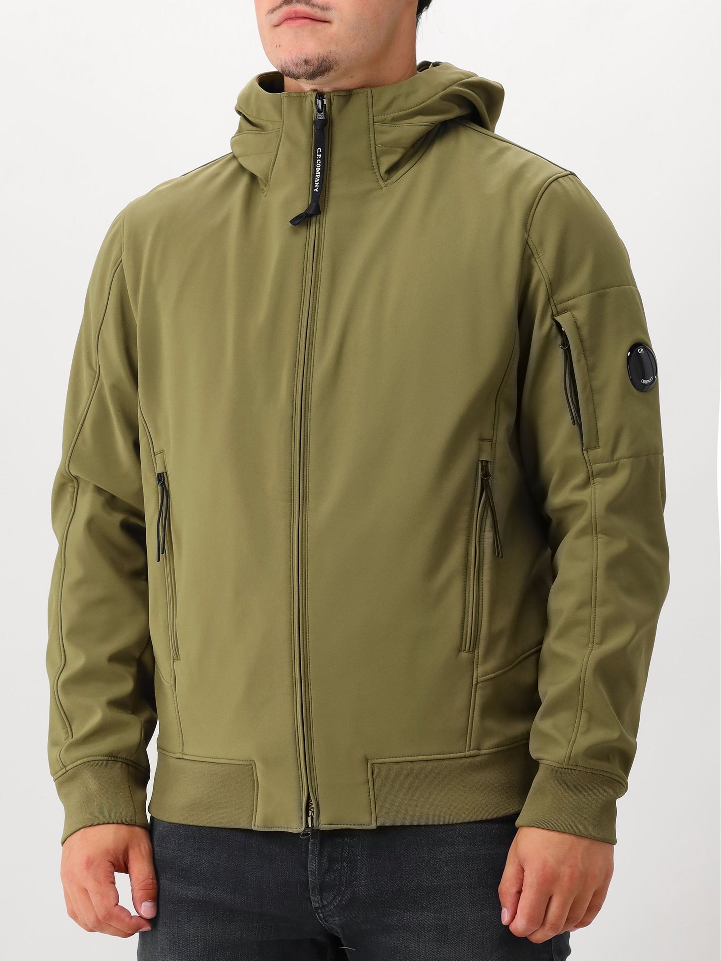 C.P. Company Jas Groen Medium Jacket Shell-R Softshell