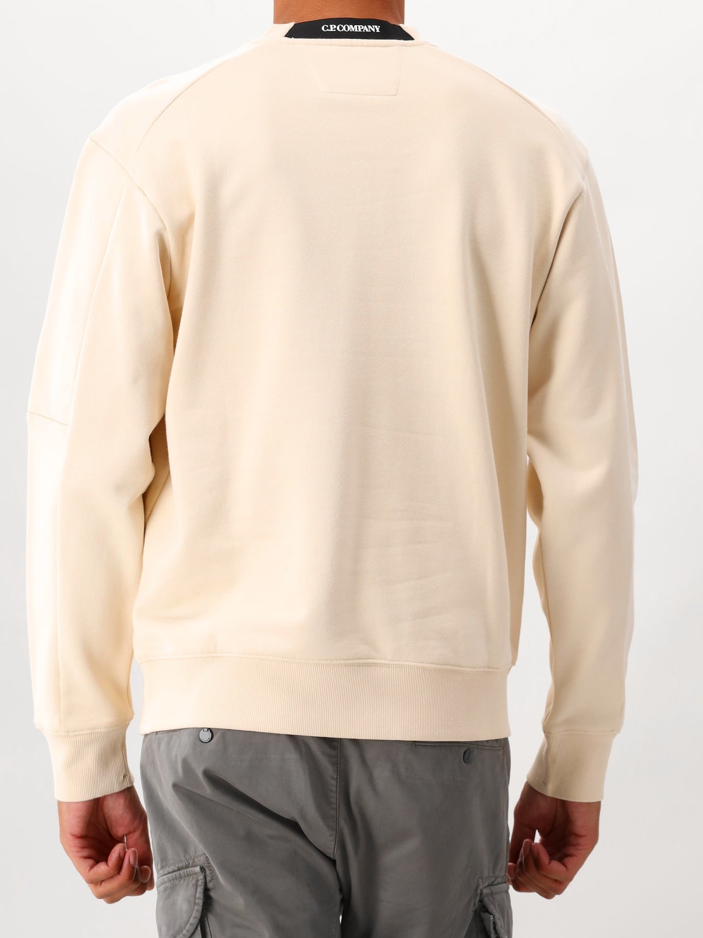 C.P. Company Sweater Beige Lens