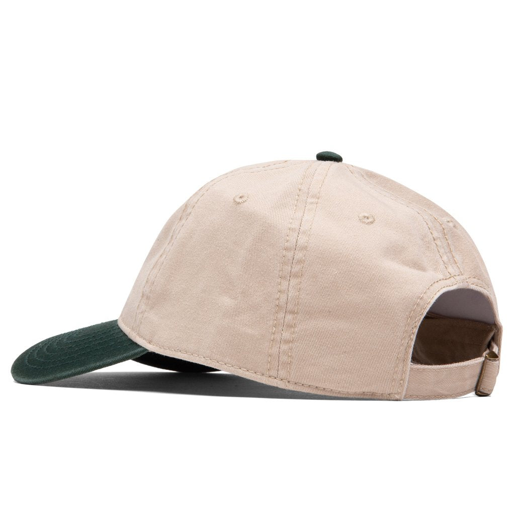 Academy Cap - Washed Dark Green/Khaki
