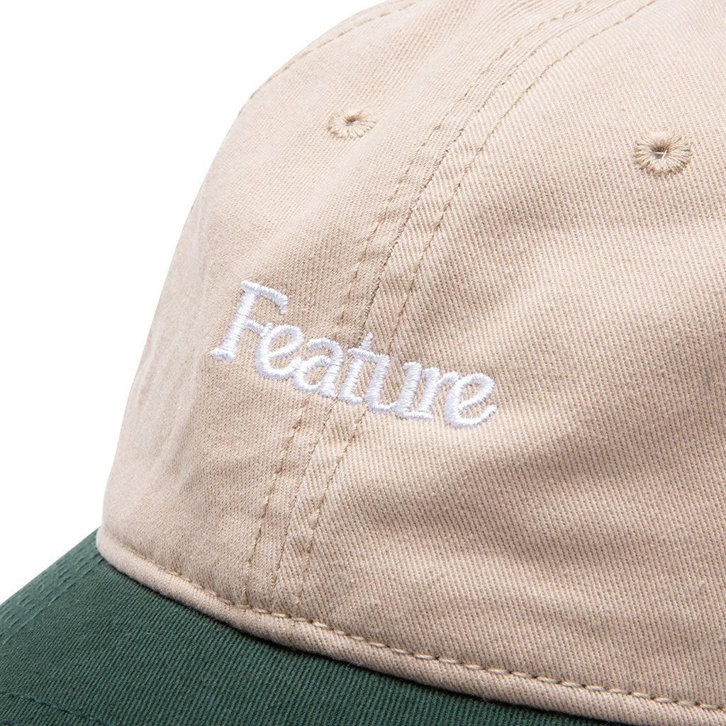 Academy Cap - Washed Dark Green/Khaki