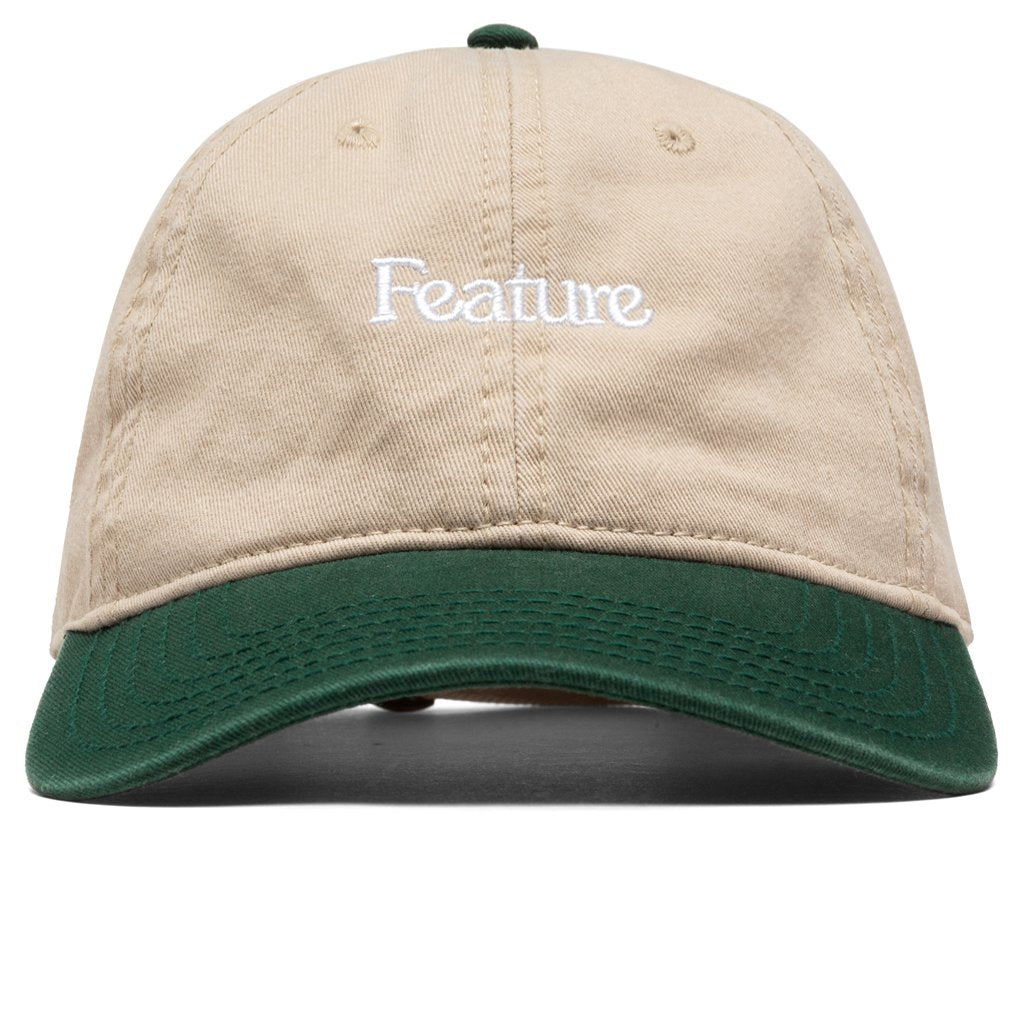 Academy Cap - Washed Dark Green/Khaki