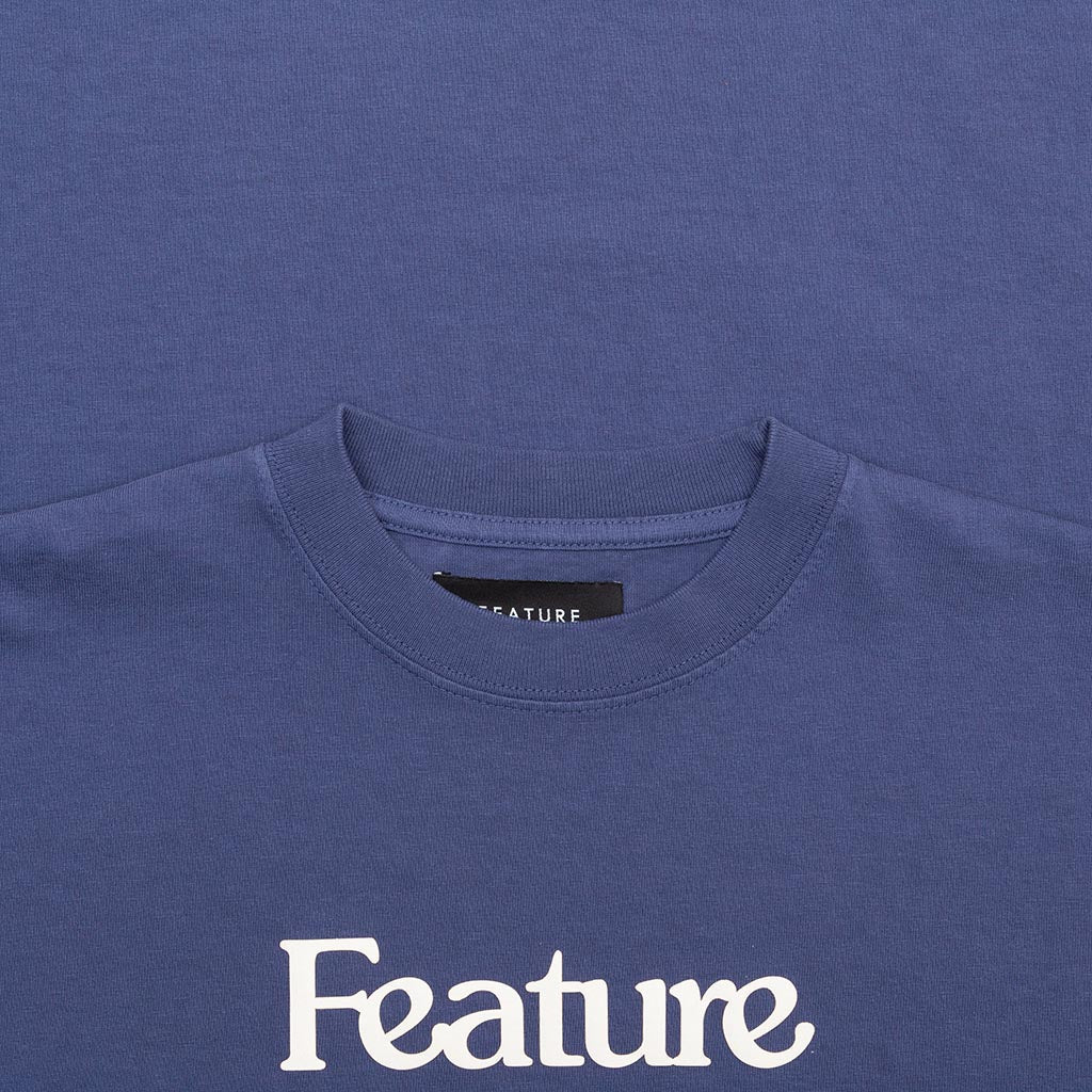 Academy Tee - Blueberry/Ivory
