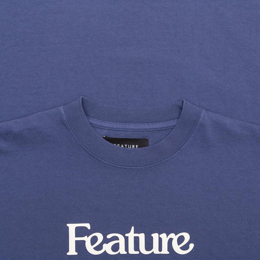 Academy Tee - Blueberry/Ivory
