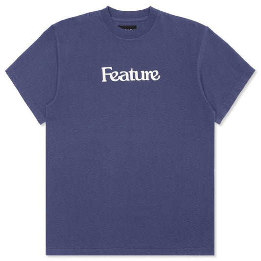 Academy Tee - Blueberry/Ivory