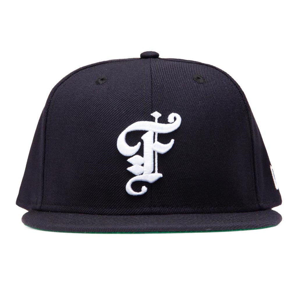 Feature x New Era Old English Fitted Hat - Navy