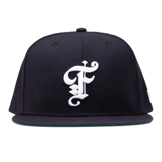Feature x New Era Old English Fitted Hat - Navy