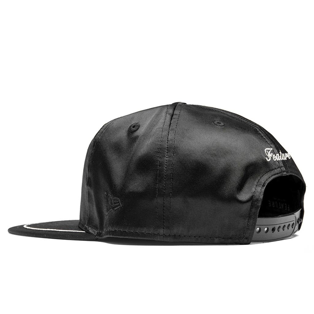 Feature x New Era Sinner's Club Golf Cap - Black Satin