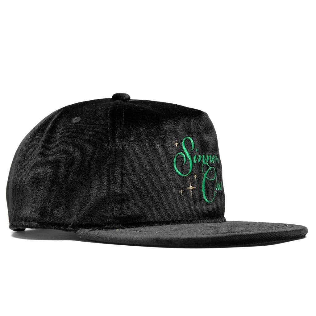 Feature x New Era Sinner's Club Golf Cap - Black Velvet