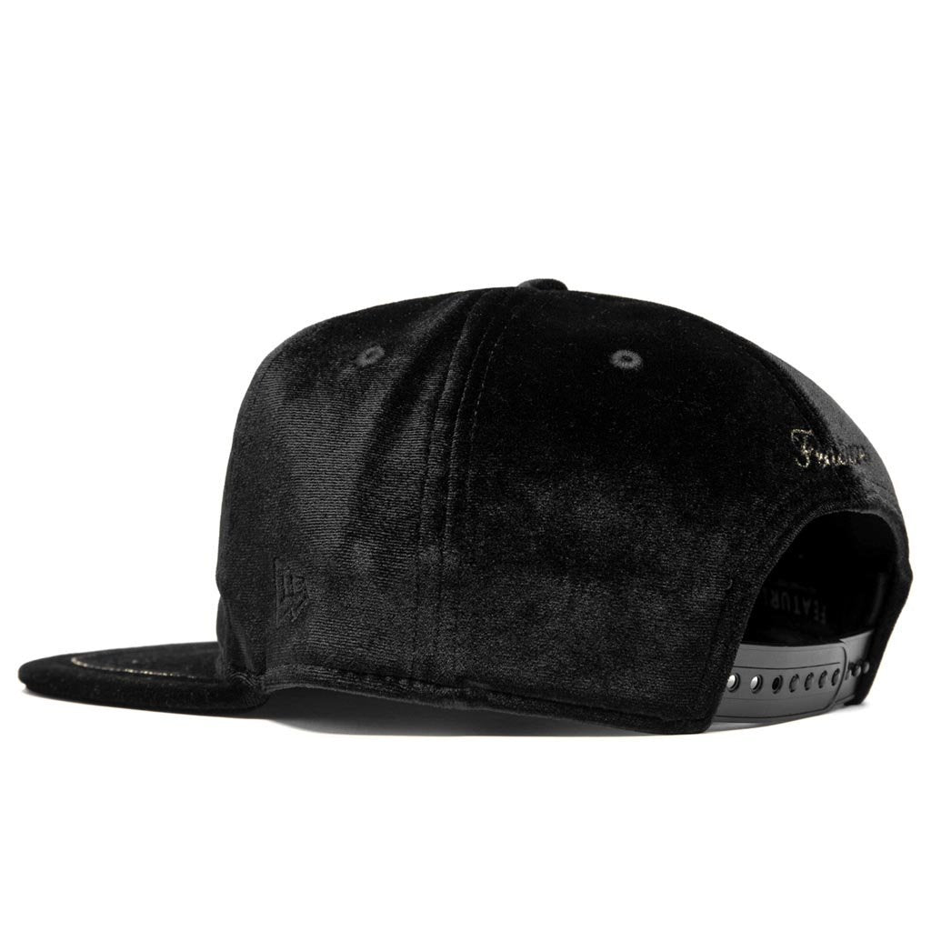 Feature x New Era Sinner's Club Golf Cap - Black Velvet