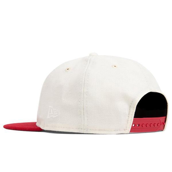 Feature x UNLV Block Script Snapback - Off-White/Red
