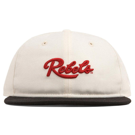 Feature x UNLV Script Snapback - Off-White/Black