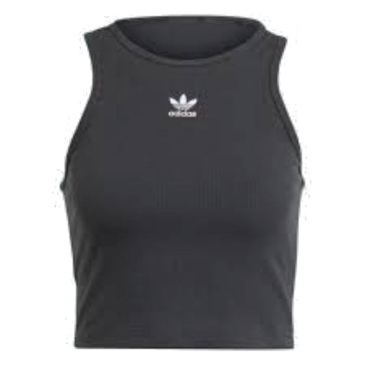 (WMNS) adidas Essentials Rib Tank Top Asia Sizing 'Black' IJ8251