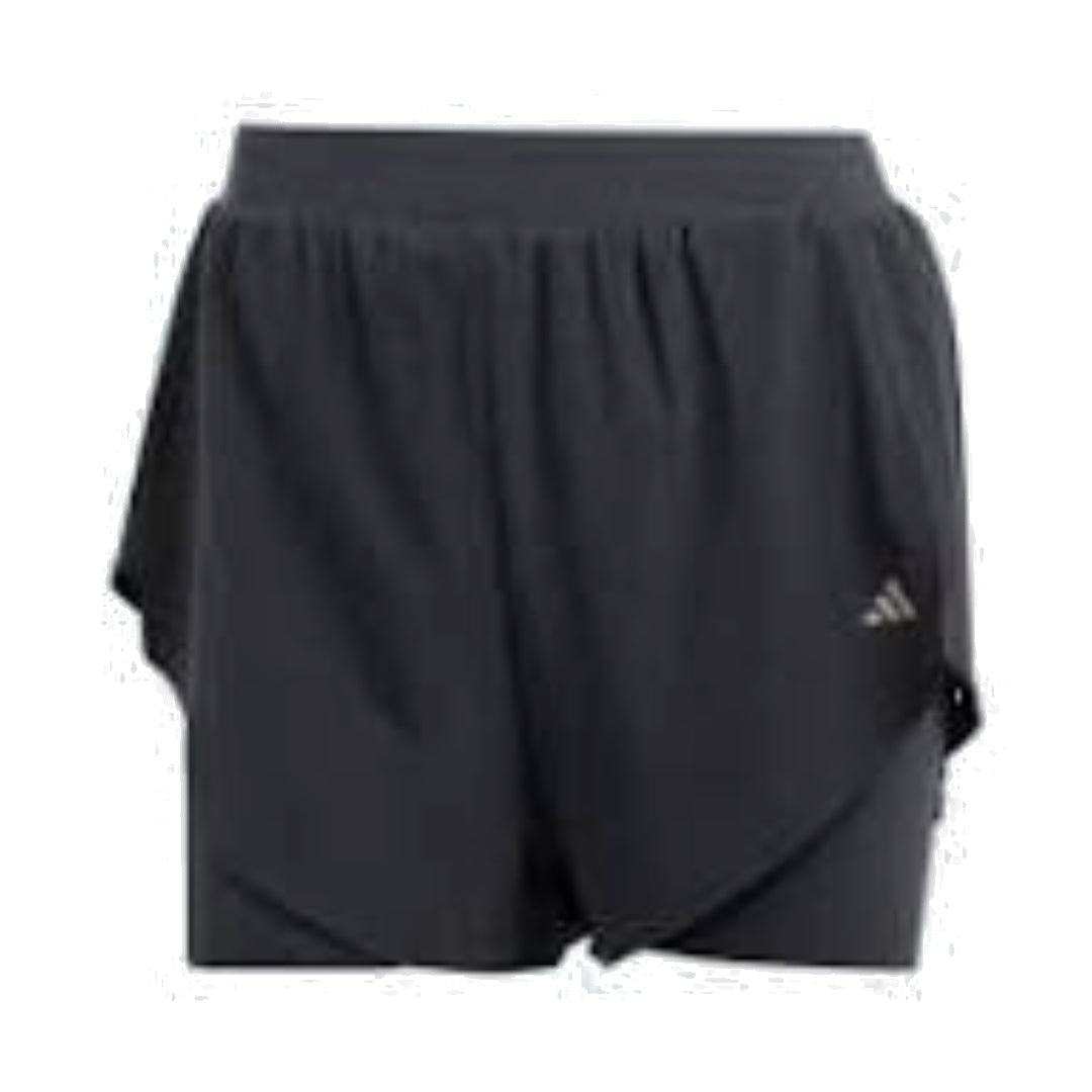 (WMNS) adidas Designed for Training HEAT.RDY HIIT 2-in-1 Shorts Asia Sizing 'Black' IM8178