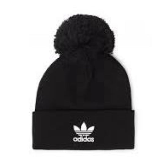 adidas Adicolor Bobble Beanie 'Black White' ED8719