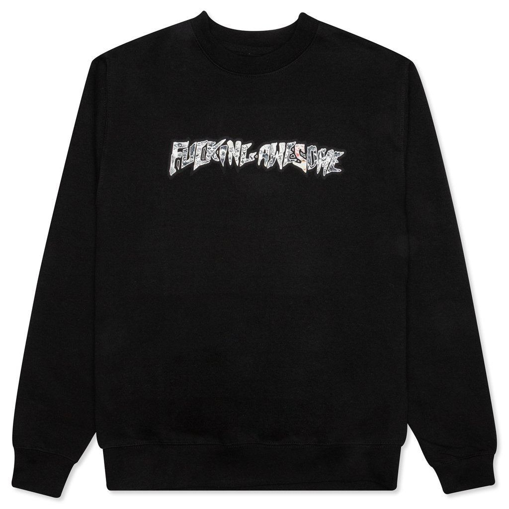 Actual Visual Guidance Crewneck - Black
