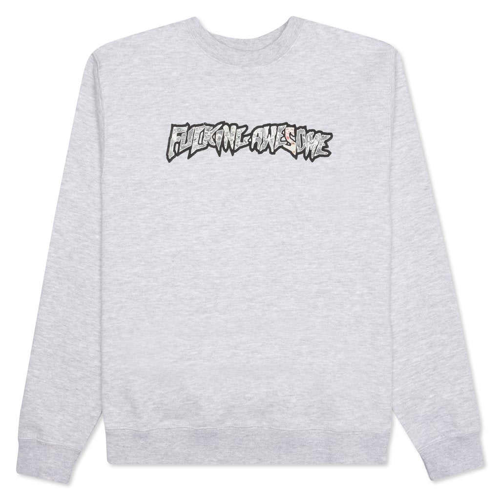 Actual Visual Guidance Crewneck - Grey Heather