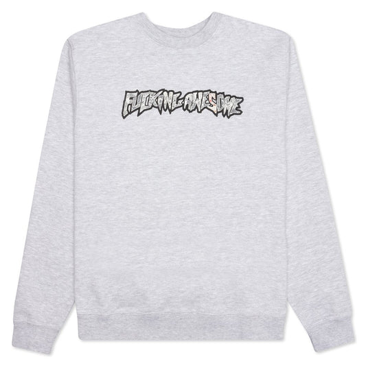 Actual Visual Guidance Crewneck - Grey Heather