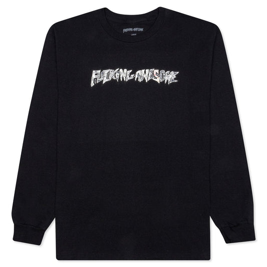 Actual Visual Guidance L/S Tee - Black